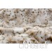 Wohnen & Accessoires XXL Couverture en Fausse Fourrure de léopard des neiges 220x240cm et Autres Tailles Couverture en Fourrure 220x240cm - B0183QWA1E